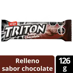 Mckay Triton Galletas con Relleno Sabor a Chocolate