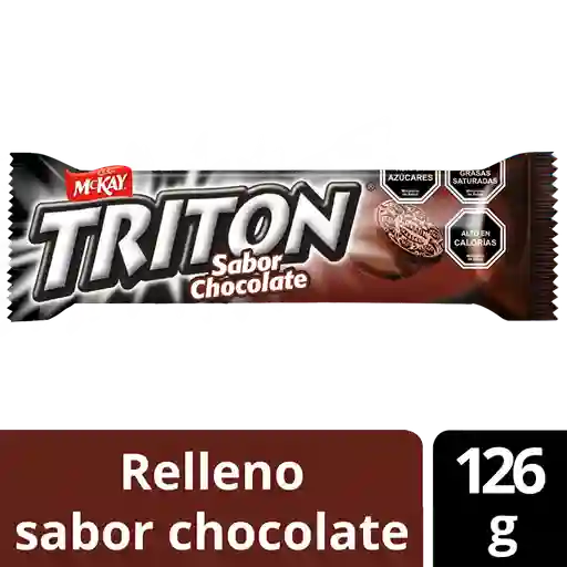 Mckay Triton Galletas con Relleno Sabor a Chocolate