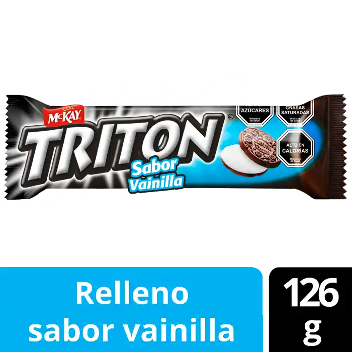 Triton Galleta de Chocolate con Crema Sabor a Vainilla