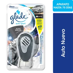 Aromatizante Glade AutoSport Auto Nuevo Aparato 7 ml