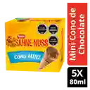 Sahne-Nuss Mini Cono de Chocolate