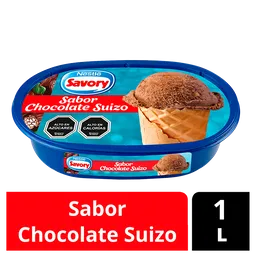 Savory Helado Chocolate Suizo