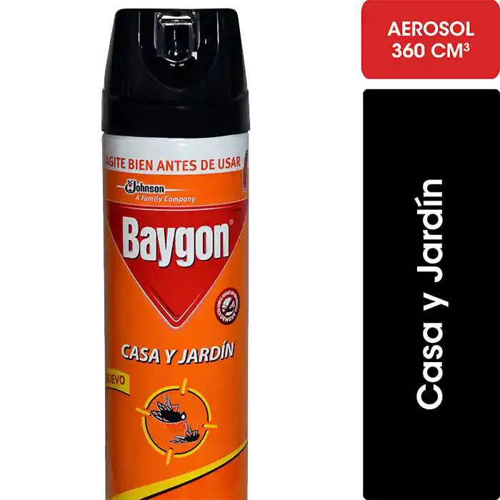 Baygon Insecticida Casa y Jardín en Aerosol