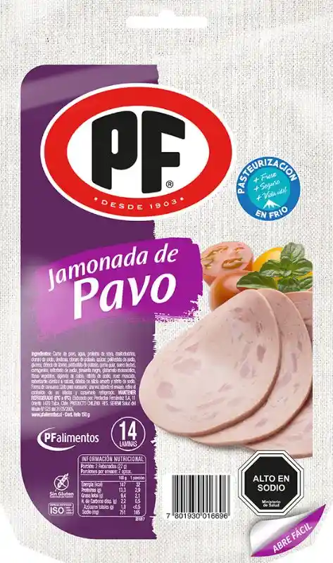 PFJamonada De Pavo