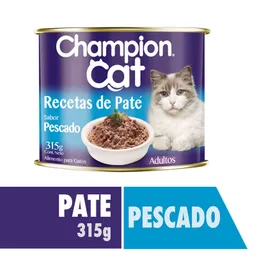 Champion Cat Alimento Húmedo para Gato Recetas de Pate 