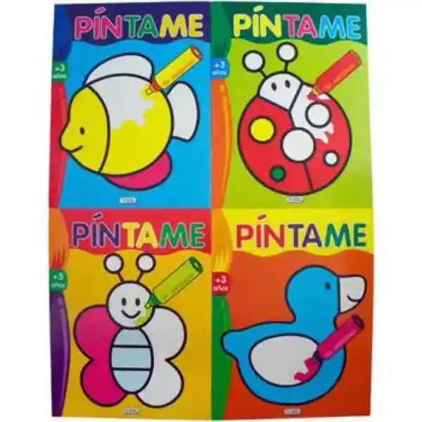 Libro P/pintar Col.pintame