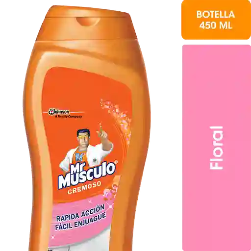 Limpiador de Baño Mr Músculo en Crema Floral 450ml