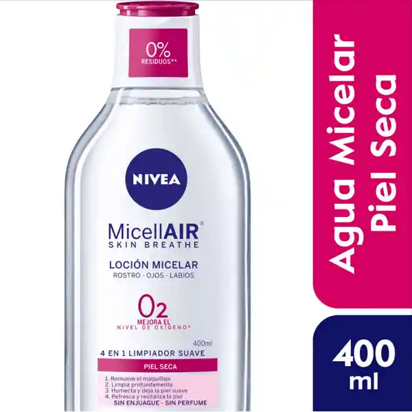 Nivea Locion Micelar 4 En 1 Piel Seca