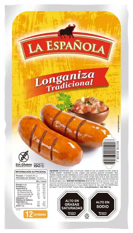 La Española Longaniza Tradicional