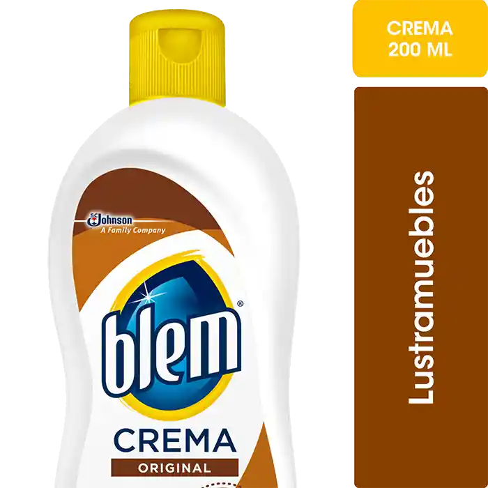 Blem Lustramuebles En Crema Tradicional