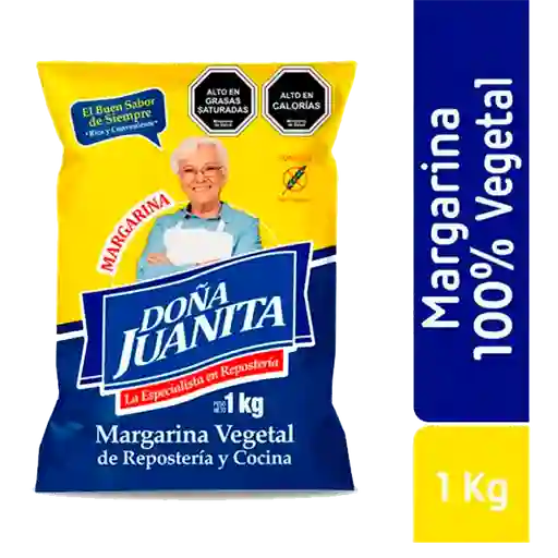 Doña Juanita Margarina Vegetal Bolsa