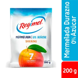 Regimel Mermelada 0% Azúcar Sabor a Durazno