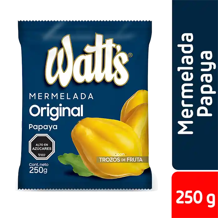 Watts Mermelada Papaya 24X250