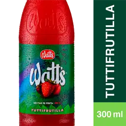 Watts Néctar de Fruta Tuttifrutilla 300 cc