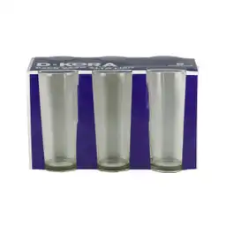 Dkora Pack 6 Vasos Alto Liso