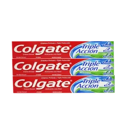 Colgate Pack 3X2 Pasta Dental Triple Acción