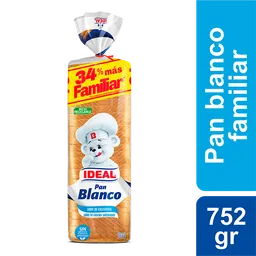 Bimbo Pan de Molde Blanco Ideal Tamaño Familiar XL