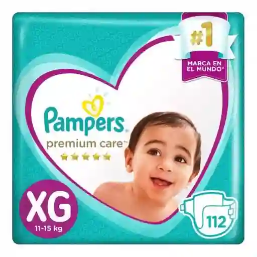 Pampers Pañales Premium Care Talla XG
