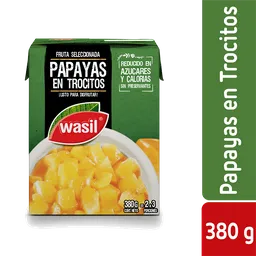 Wasil Papayas Trocitos 16X380