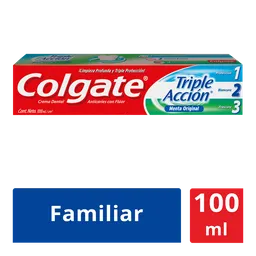 Colgate Crema Dental Triple Accion