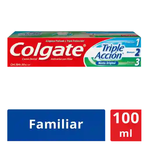 Colgate Crema Dental Triple Accion