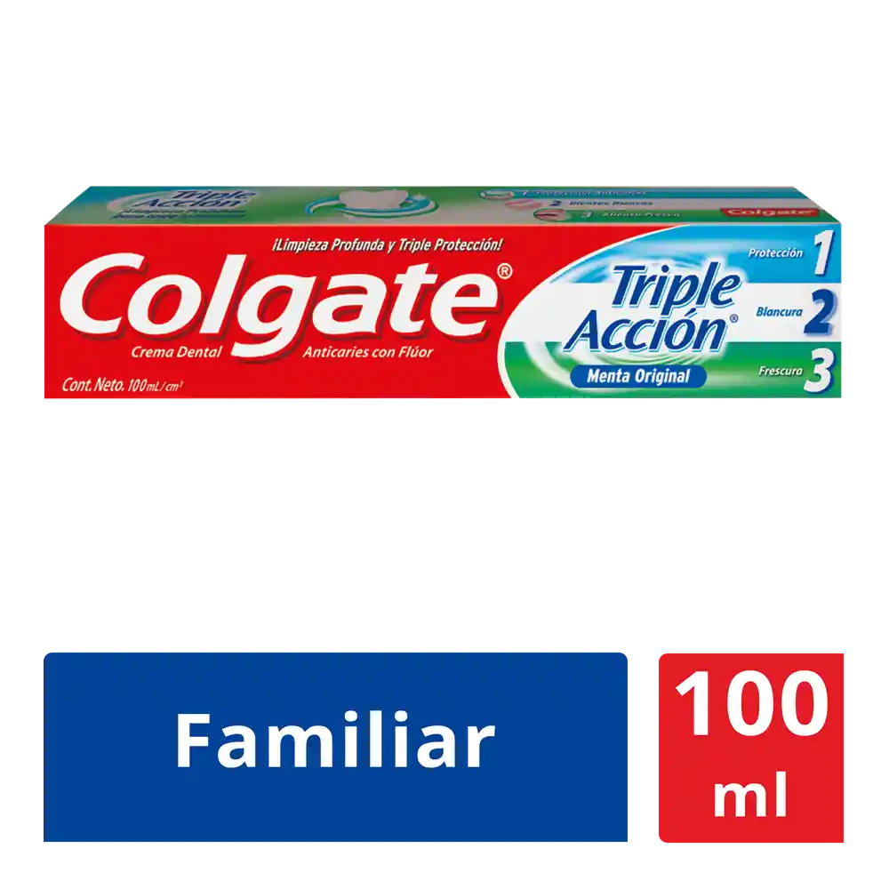 Colgate Crema Dental Triple Accion