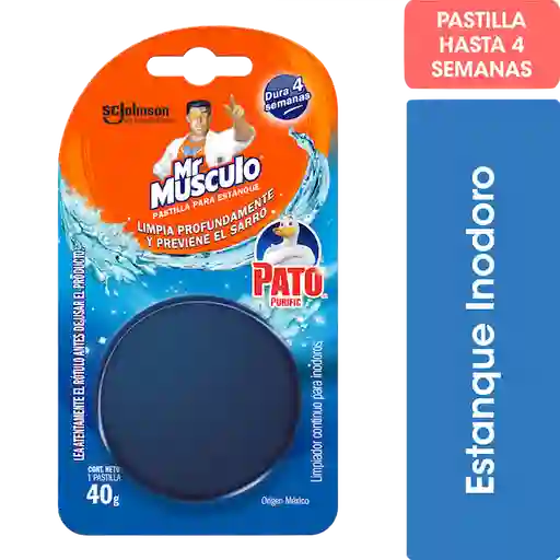 Pato Purific Pastilla Para Inodoros 40Gr