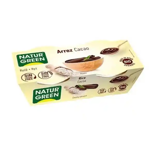 Natur Green Postre Arroz Cacoa