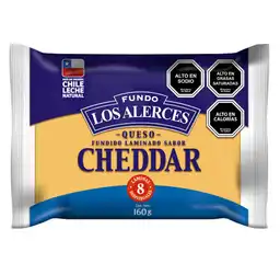 Fundo Los Alerces Queso Fundido Laminado Sabor Cheddar