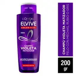 Loreal Paris-Elvive Champú Violeta Matizador