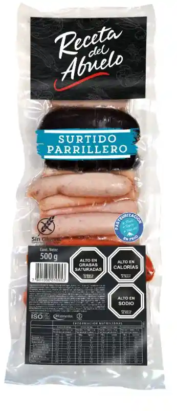 Receta Del Abuelo Surtido Parrillero