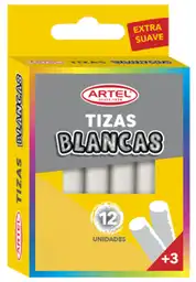 Tiza Blanca Artel 12 U