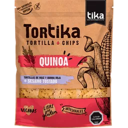 Tika Tor Snacks De Tortilla De Quinoa Y Sésamo Tostado
