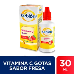 Cebion Vitaminas Prevencion Resfrio Fres.Gts.100Mg.30M