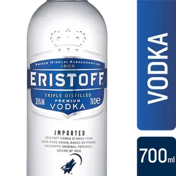 Eristoff Vodka Oroginal Botella 37 5°