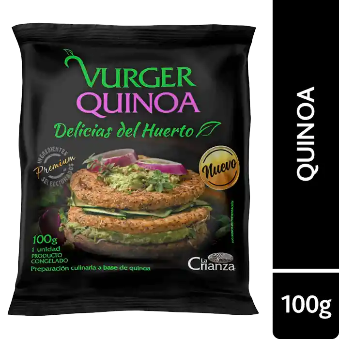 La Crianza Hamburguesa de Quinoa