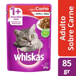 Whiskas Sobres Adulto Carne Cig