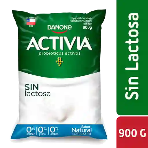 Danone Yogur Activia Sin Lactosa