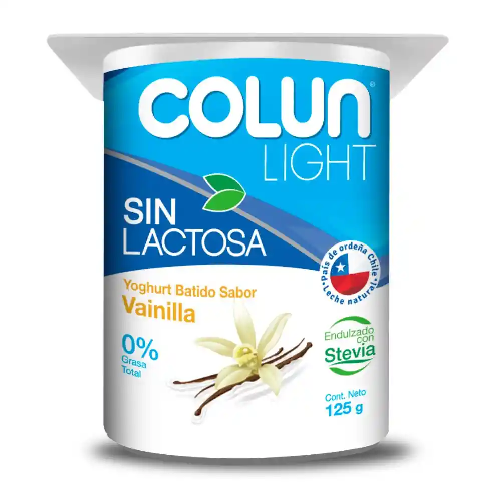 Colun Yoghurt Batido Light Sabor Vainilla