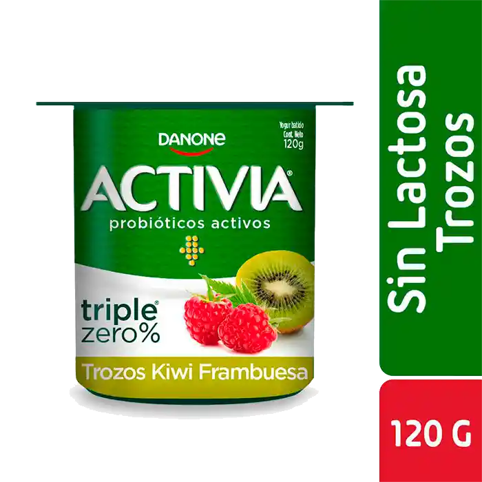 Danone Activia Yogurt Trozos Kiwi Frambuesa