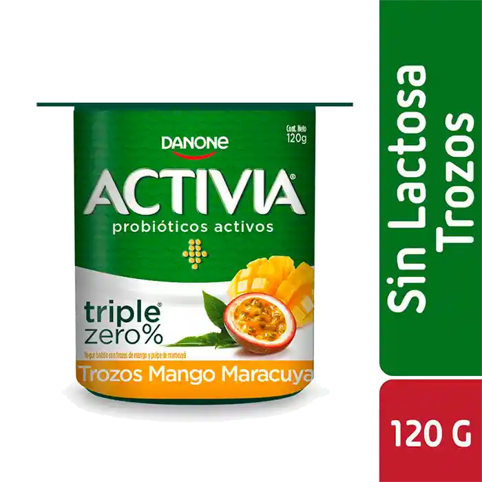 Danone Yogur Activia con Trozos de Mango y Maracuyá