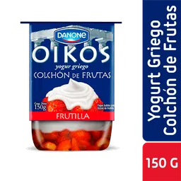 Danone Griego Yogurt Colchon De Frutas Frutilla