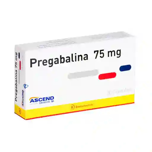 Ascend Pregabalina (75 mg)