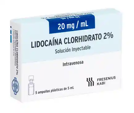 Fresenius Kabi Lidocaína Clorhidrato (2 %)