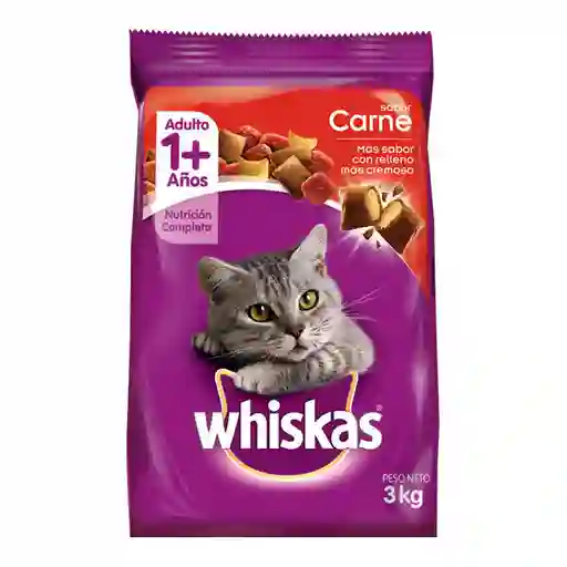 Whiskas Alimento Gato Carne