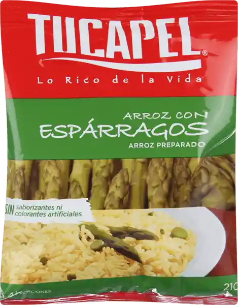 Tucapel Arroz Preparado Con Esparrago