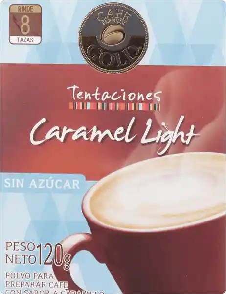 Gold Cafe Tentaciones Caram Light