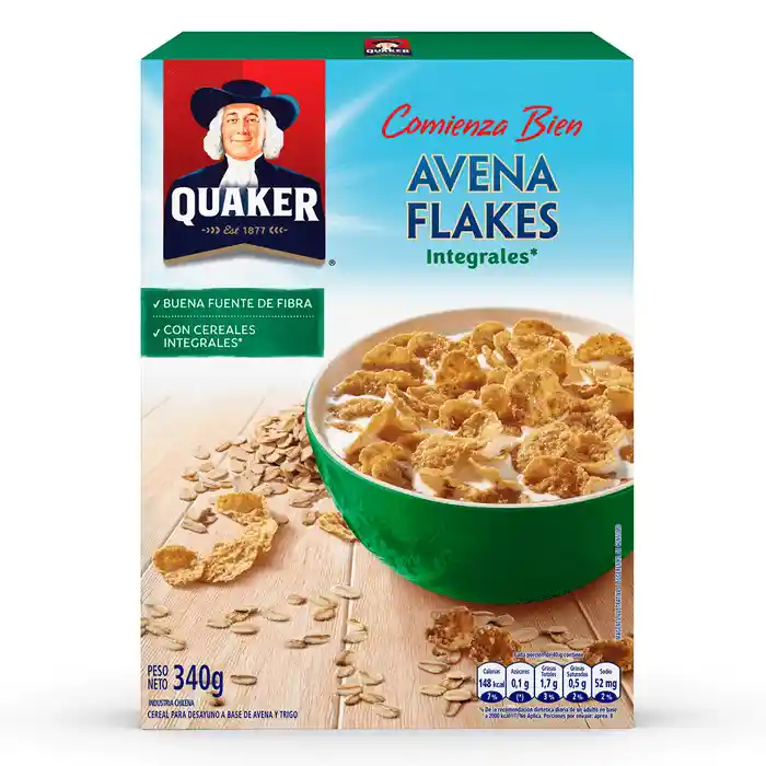 Quaker Cereal Avena Flakes Original