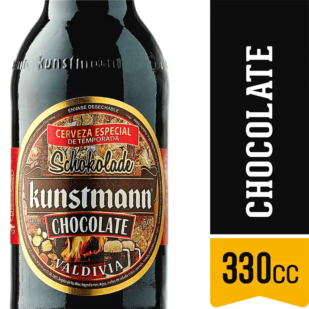 Kunstmann Cerveza Chocolate Botella