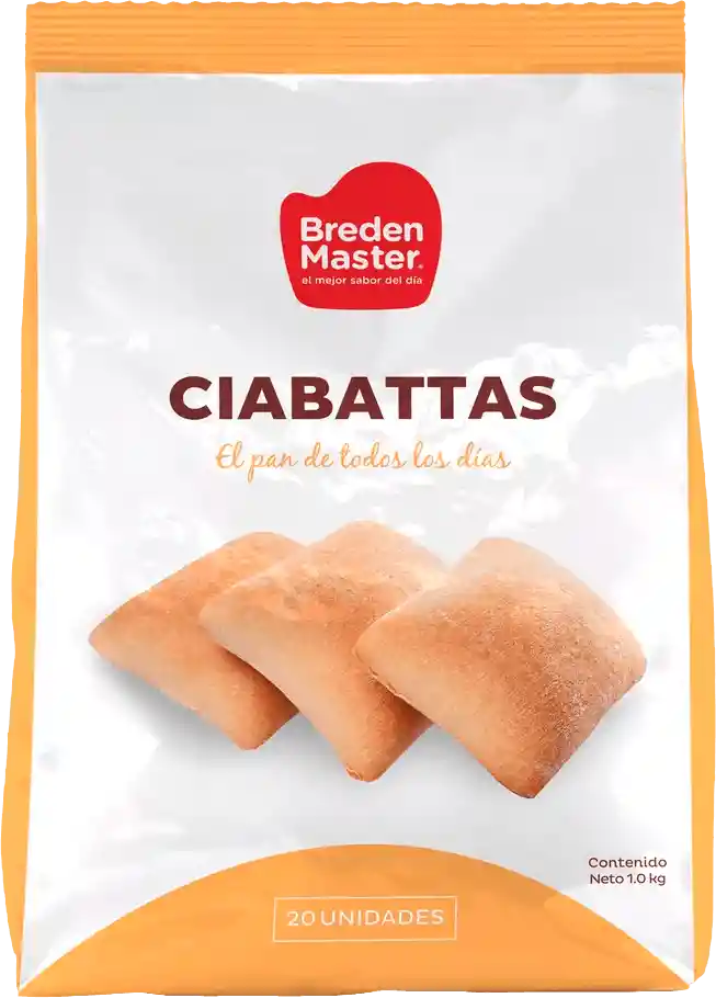 Bakery Breden Master Ciabatta Tradicional Home